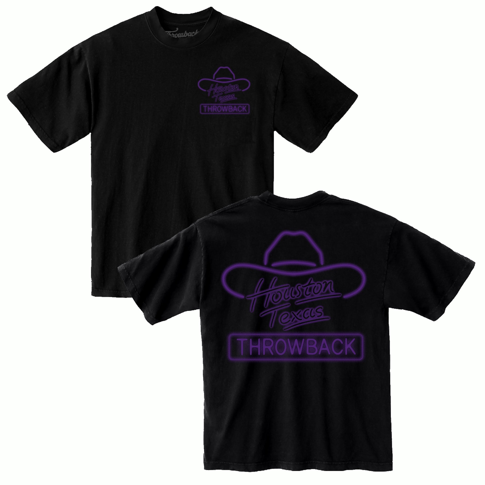 Neon Rodeo Throwback Tee (Oversized) - Black