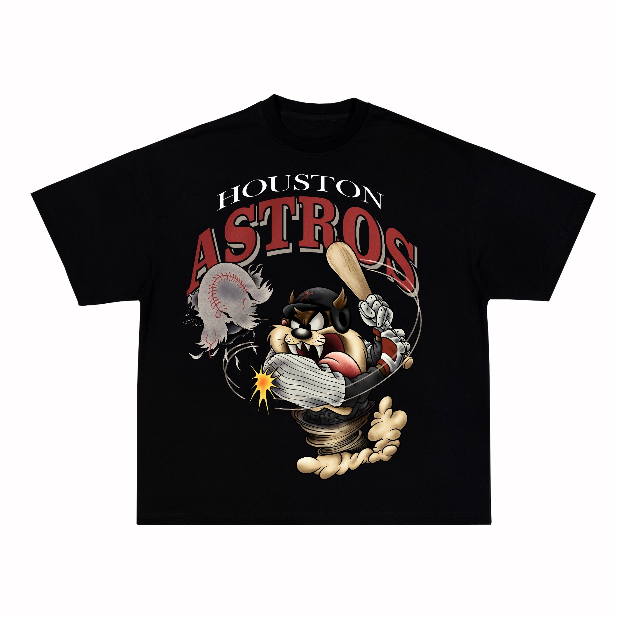 Home run Tee (Oversized) (5-10days) - Black