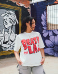 Beat LA Throwback Tee - Off White (True to size)