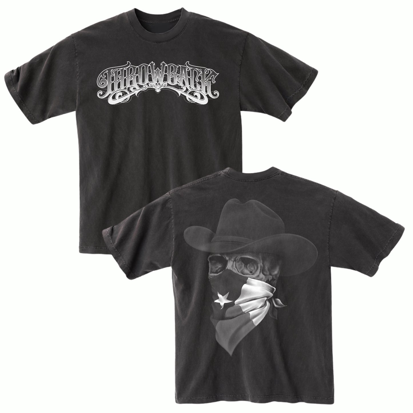 Texas Bandana Throwback Tee - Shadow