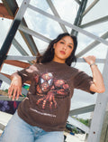Spidey Web Throwback Tee - Mocha (True to size)