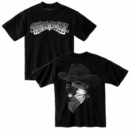 Texas Bandana Throwback Tee - Black