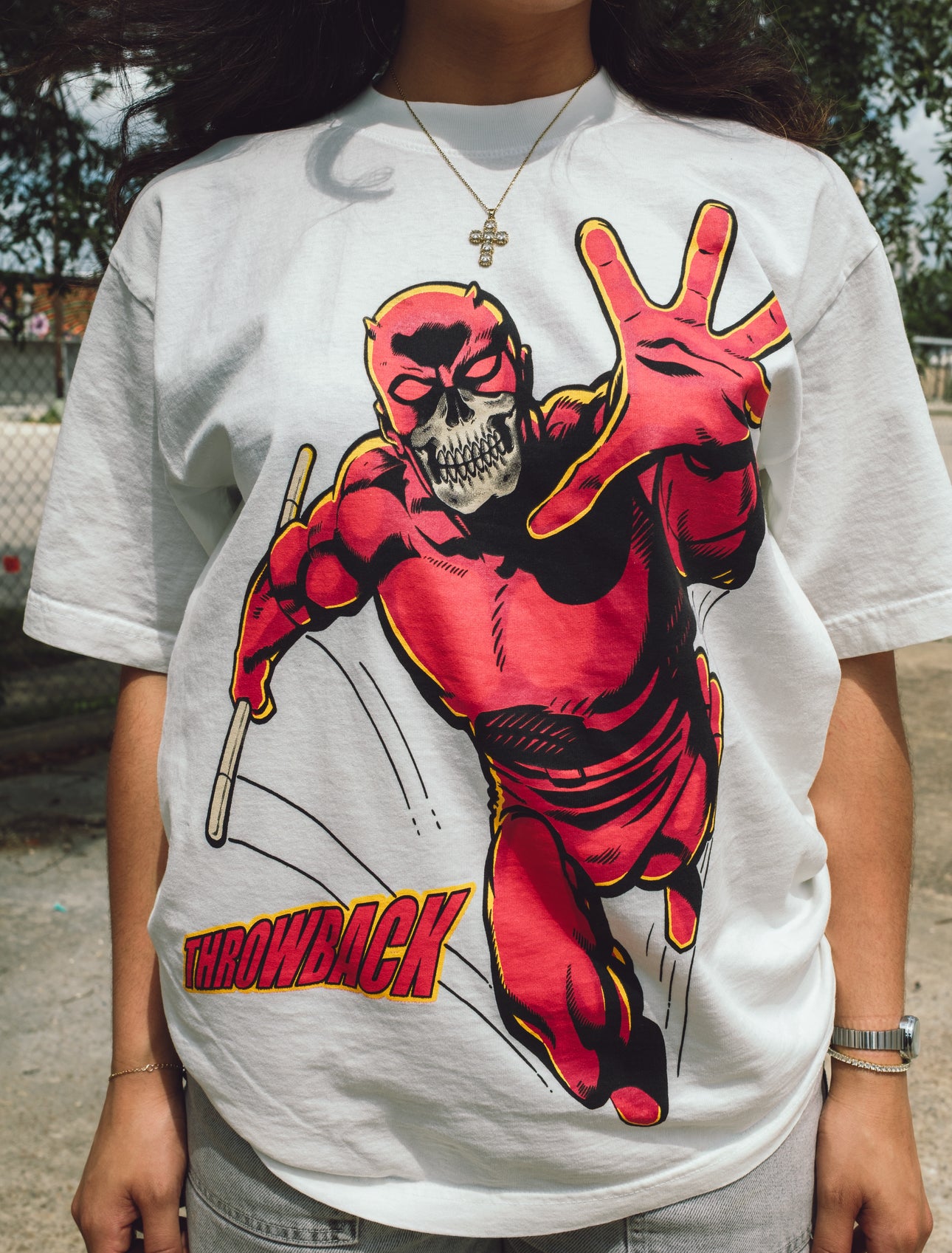 Dare Throwback Tee - Off White (True to size)