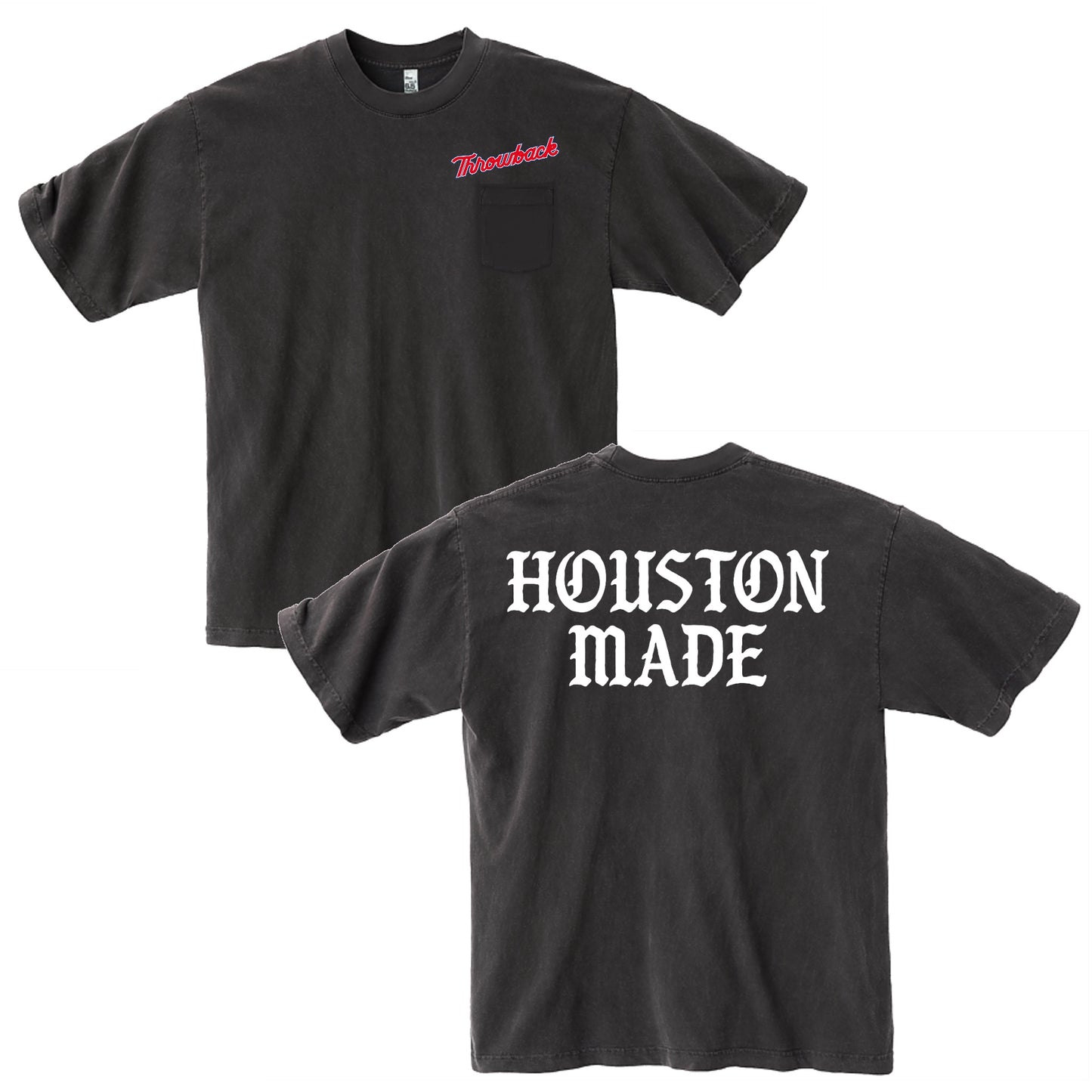Astronaut B-Ball Houston Made Pocket Tee (Shadow)