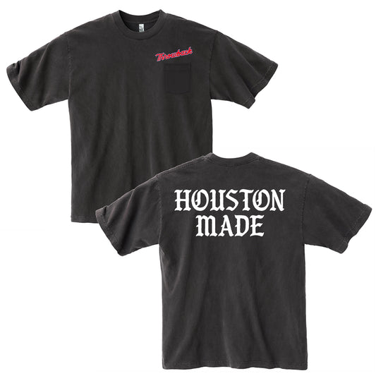 Astronaut B-Ball Houston Made Pocket Tee (Shadow)
